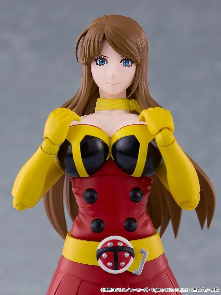 Tojima Wants to Be a Kamen Rider Figma Action Figure Yuriko Okada (Electro-Wave Human Tackle Ver.) 14 cm